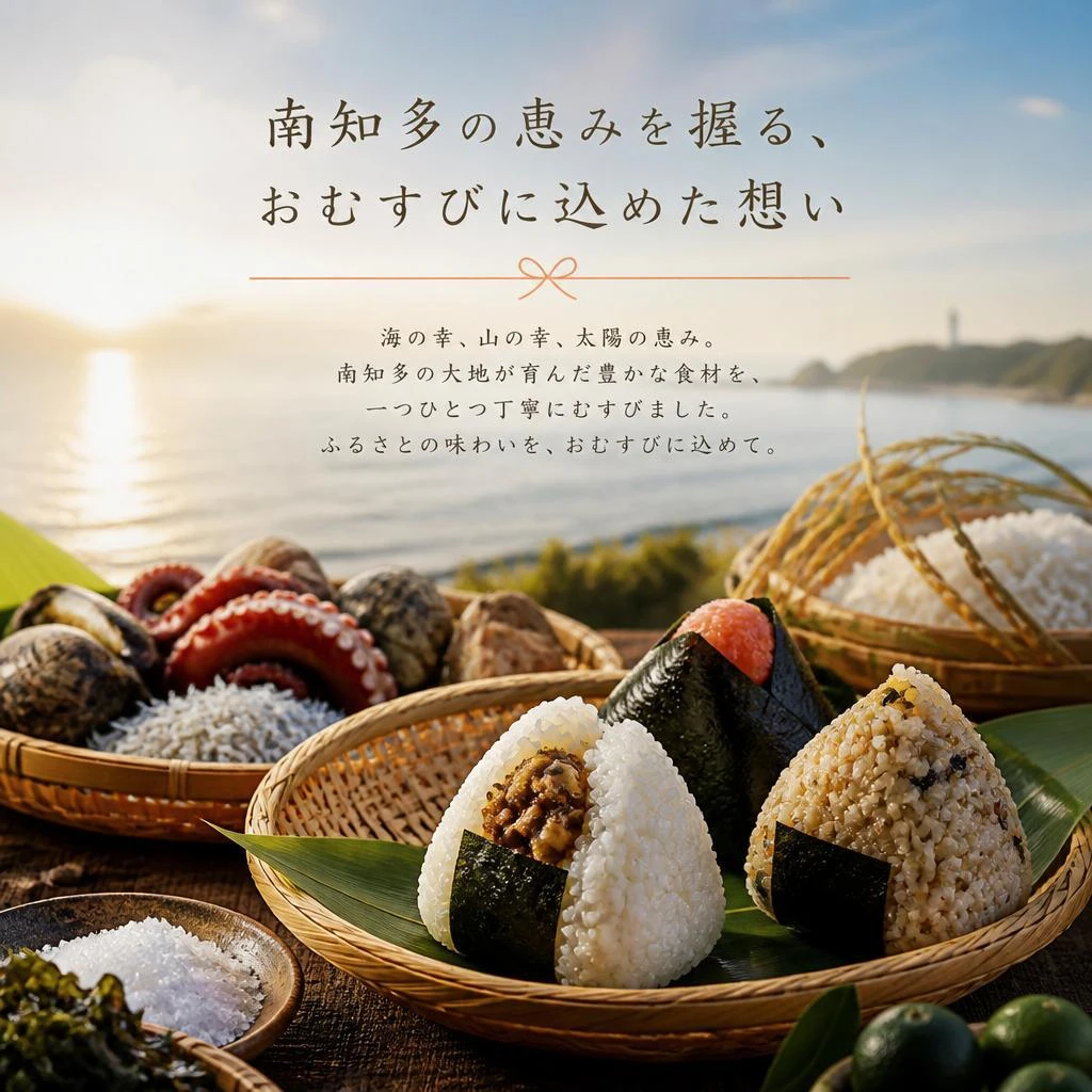 南知多の恵みを握る、おむすびに込めた想い
